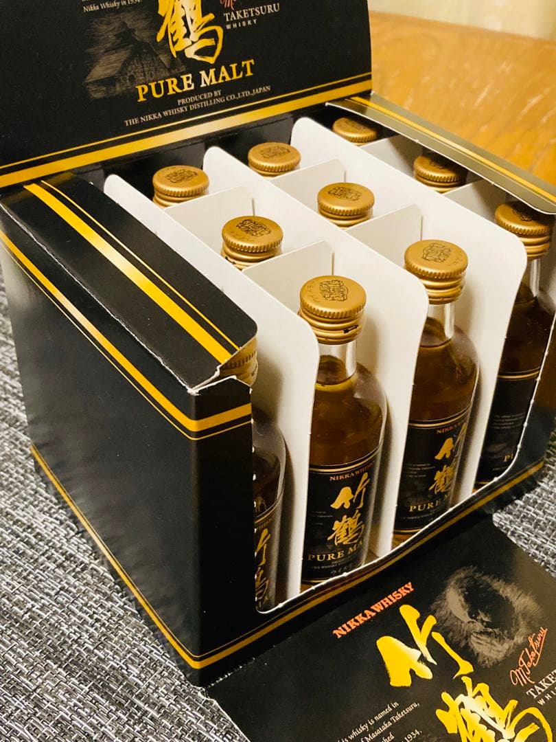 ★希少箱付き‼竹鶴旧ミニボトル12本セット★新品未開封品⭐︎28日迄出品