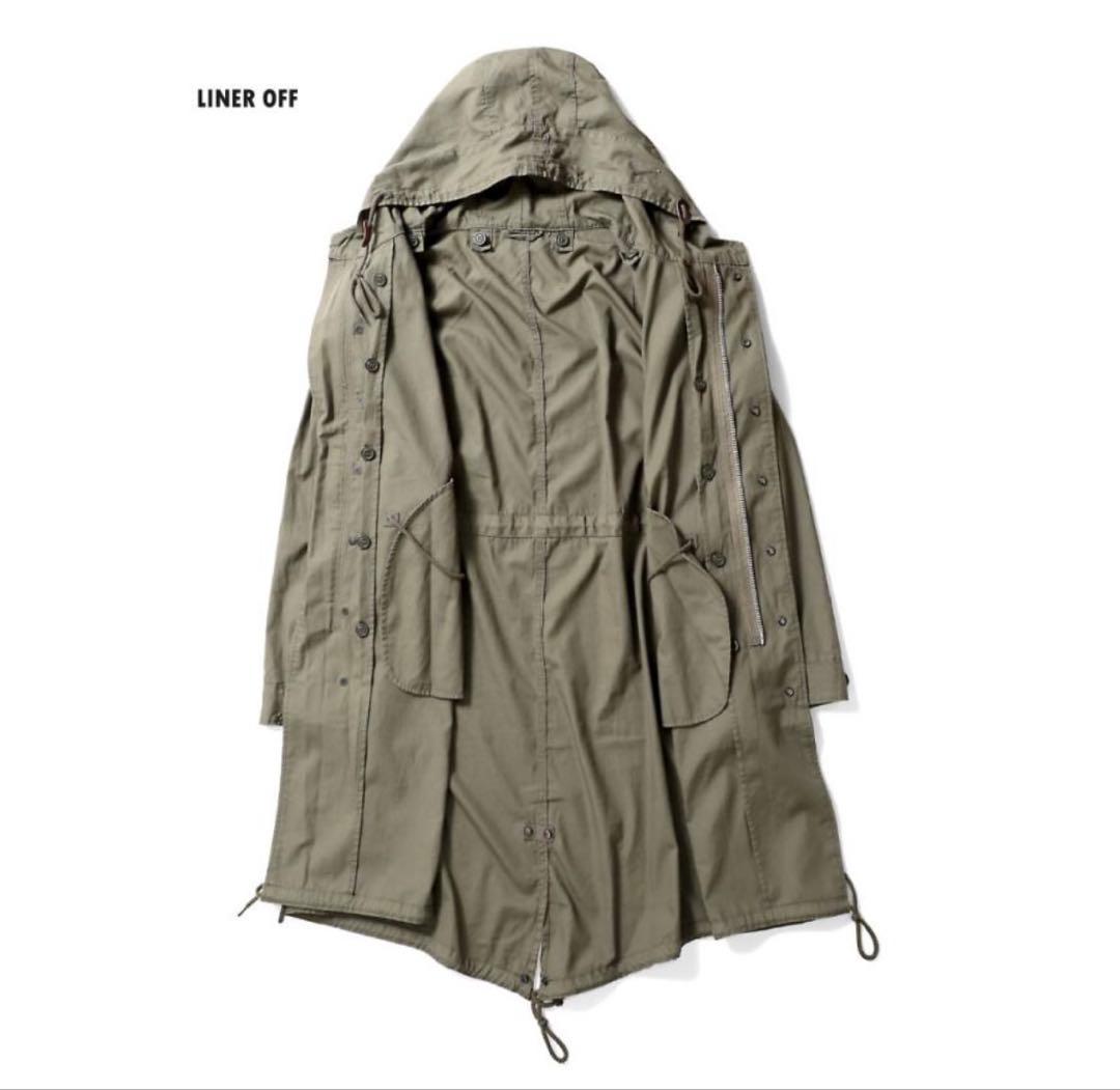 OUSTONヒューストン米軍 M-51モッズコートSHELL, M-1951