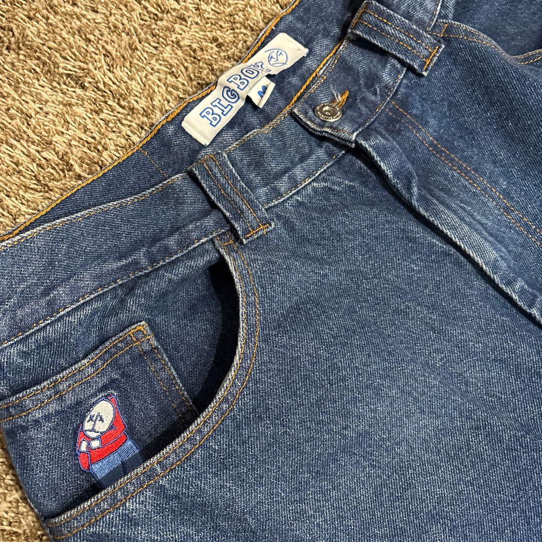 polar skate/bigboy 旧ロゴ　Mサイズ　デニム