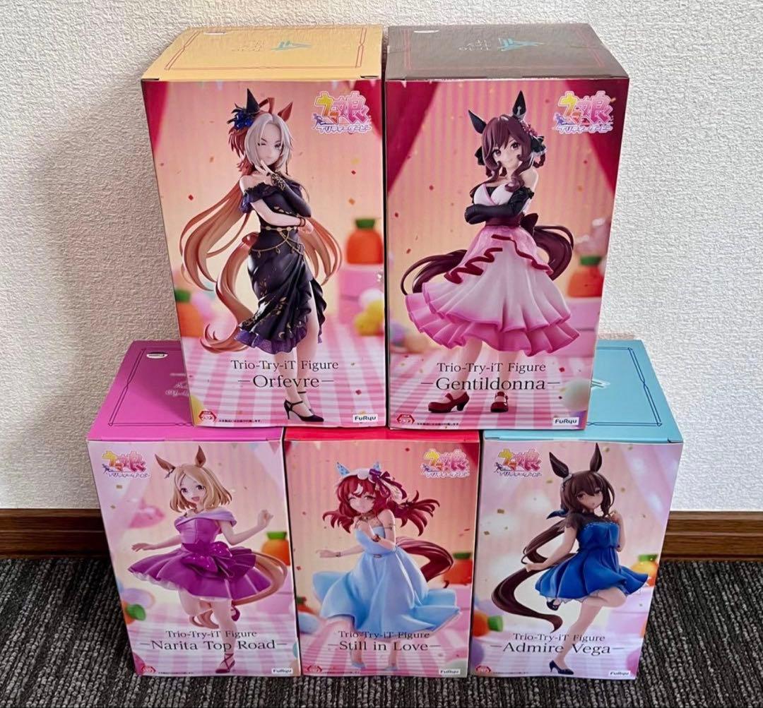 ウマ娘プリティーダービー　フィギュア　Trio Try Figure 5体セット