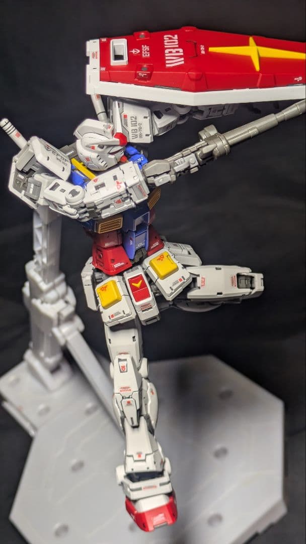 RG ガンダム　塗装済　rx-78-2 ver.2.0 ガンプラ