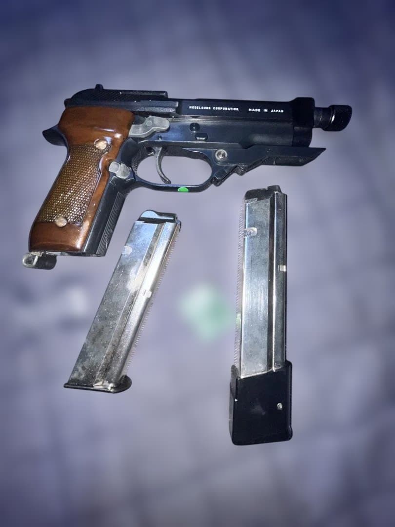 MGC M93R 固定スライドガスガン カスタム品 可変ホップアップ付き