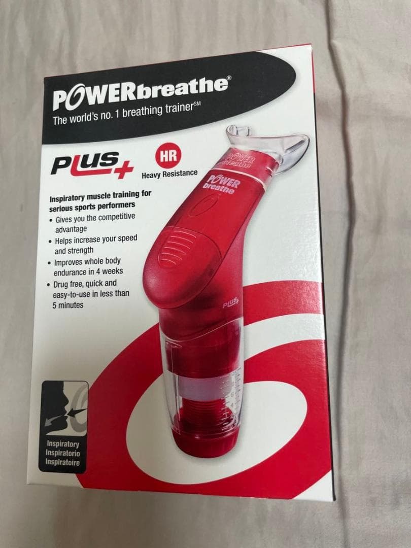 パワーブリーズ プラス 超重負荷 ボイストレーニング Bz 稲葉 赤 レッド