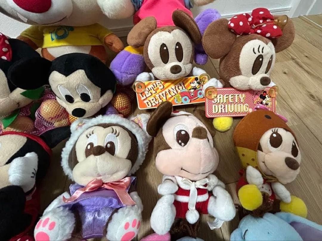 ディズニーキャラクター ぬいぐるみ レトロ