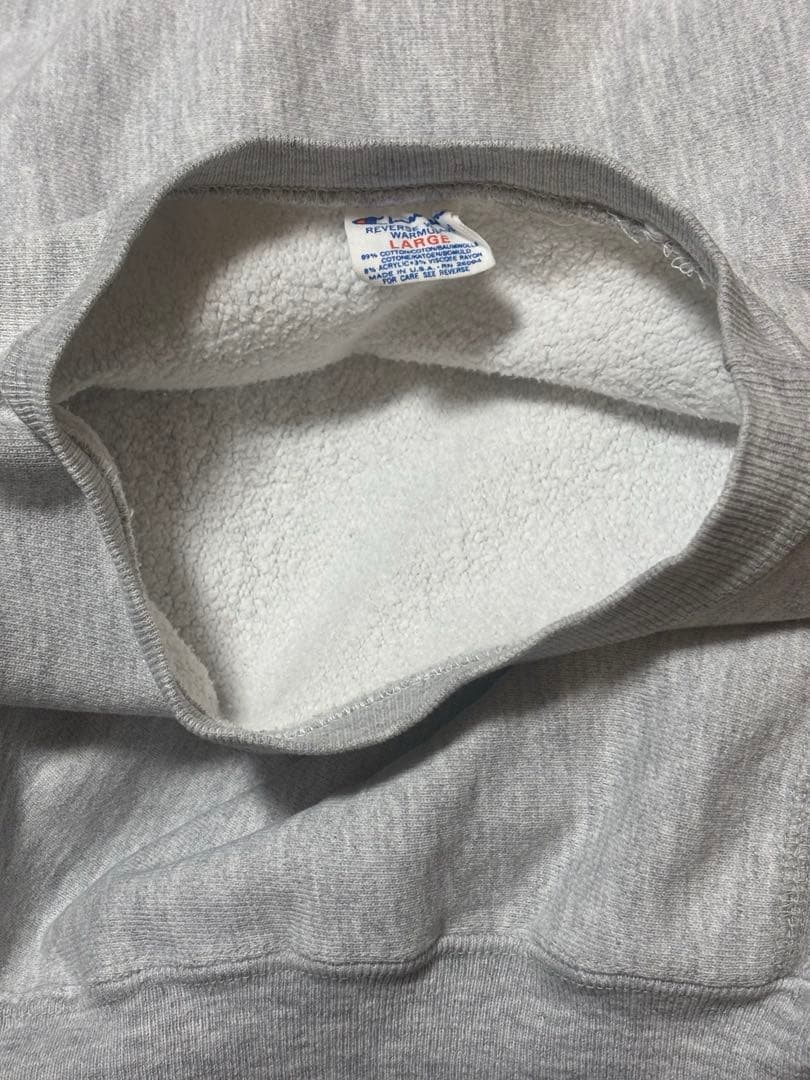 m*y様 ✨80s トリコUSA製✨チャンピオン リバースウィーブ 染み込み 目