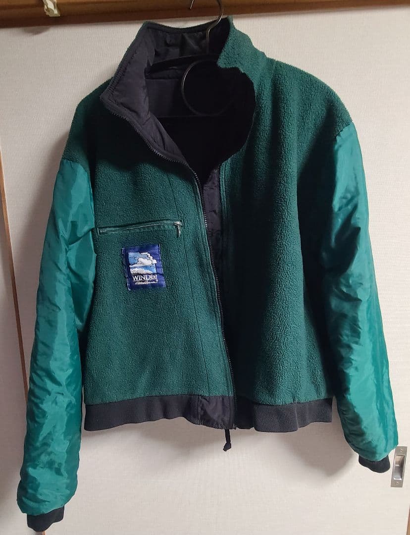 80s 黒タグ ブラック USA製 EddieBauer エディーバウアー