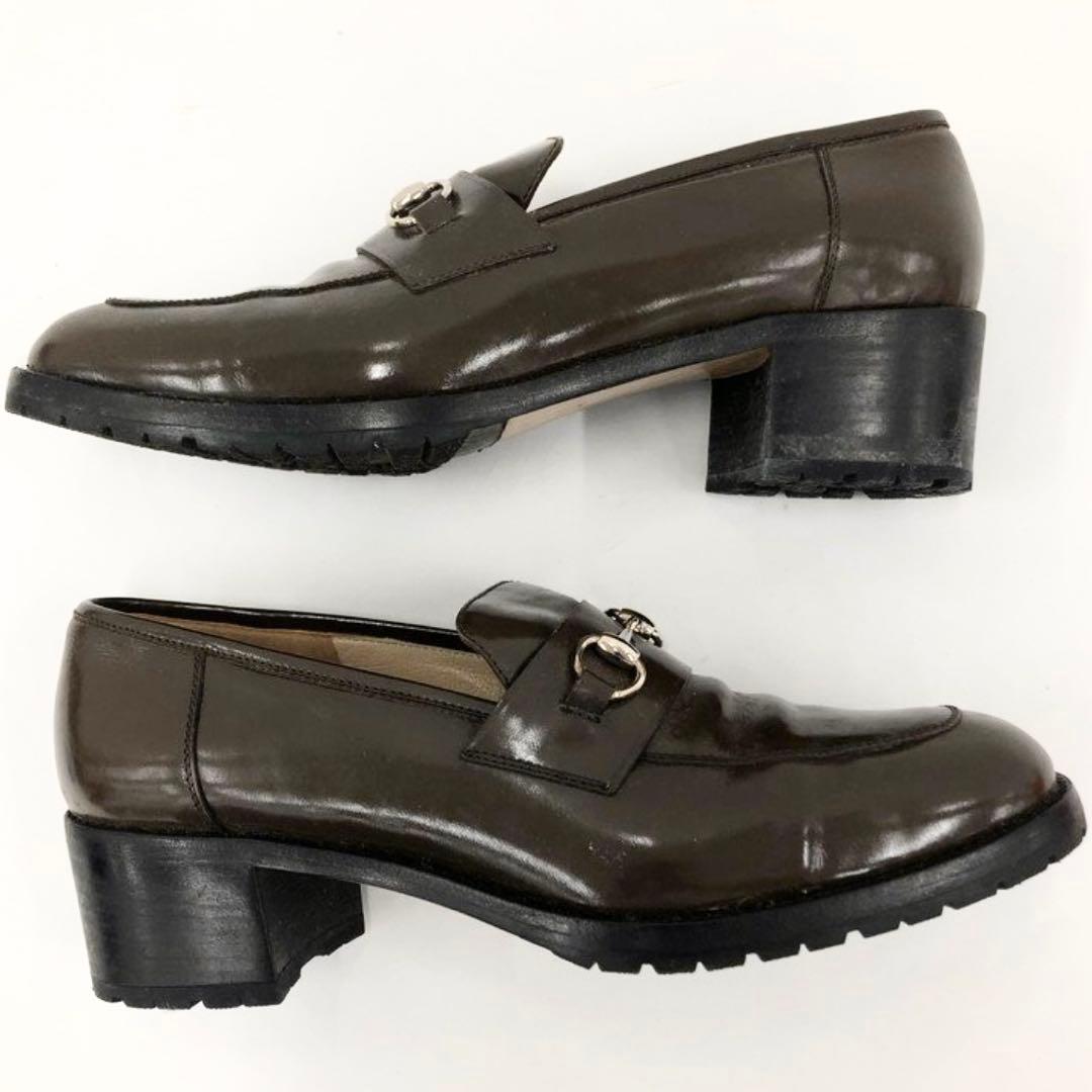 GUCCI　グッチ　シューズ　ローファー　サイズ38　箱　保存袋付き　24.5㎝