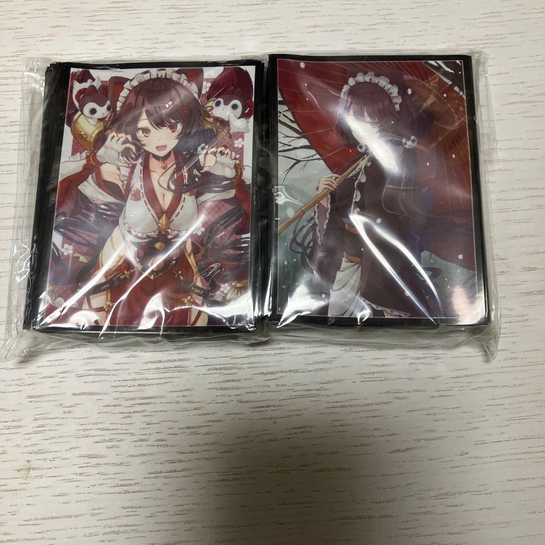 にじさんじ　戌亥とこ　巫女　猫耳　カードスリーブ