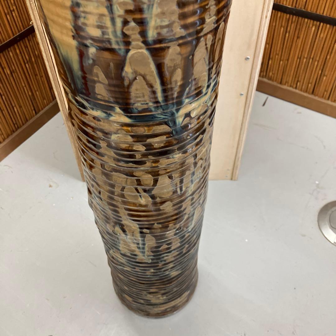 骨董品　華道道具　筒型花器　大正時代から昭和初期　S1068KOTK