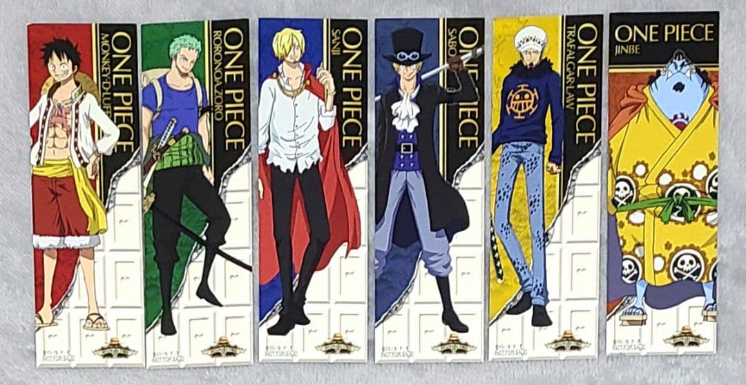 ワンピース　麦わらストア　ホワイトデー　2018　限定しおり　全６種