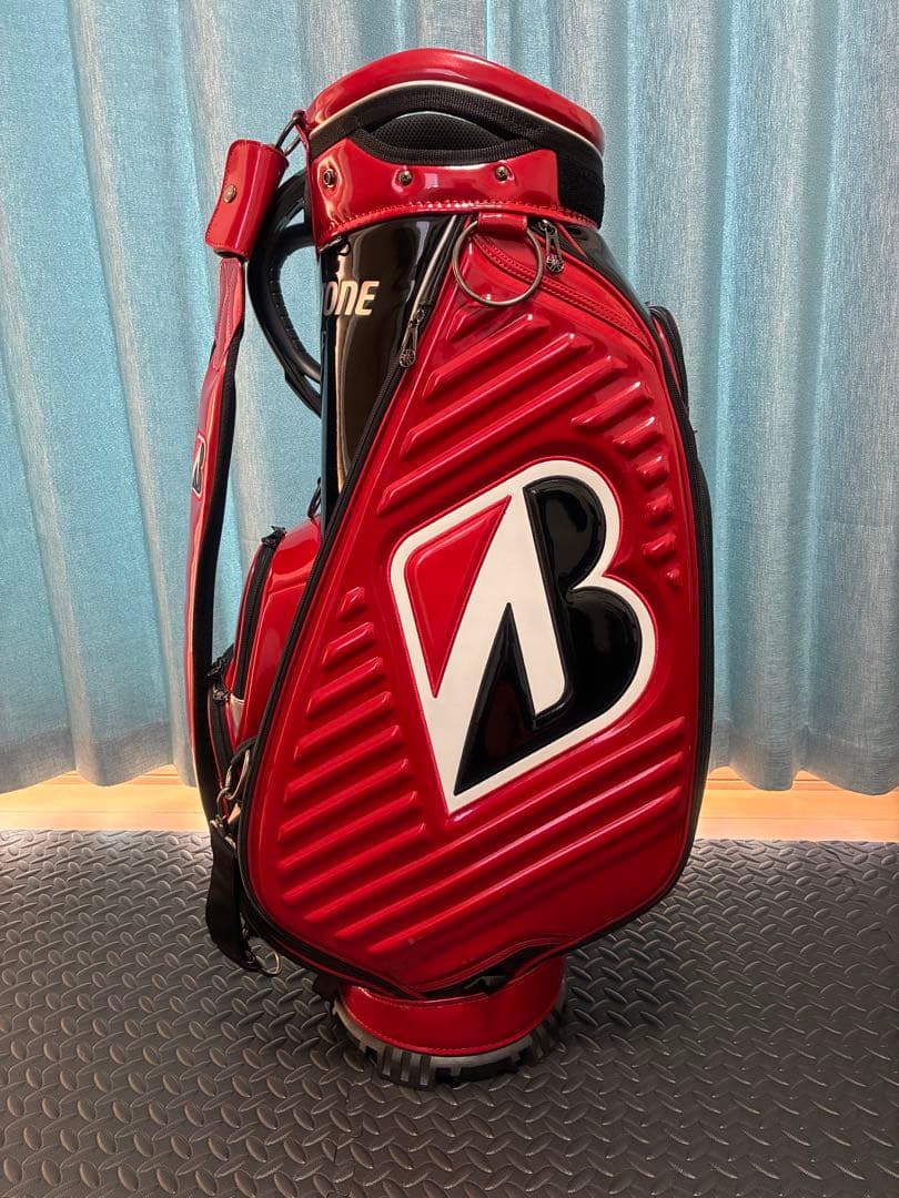 BRIDGESTONE ブリヂストン　キャディバッグ　ツアーレプリカ