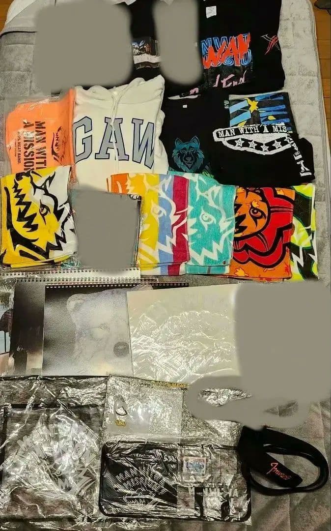 マンウィズ　Tシャツ　タオル　Lサイズ