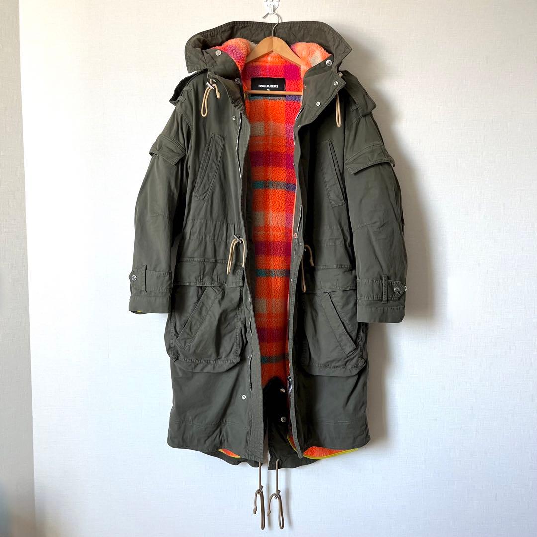 DSQUARED2 ディースクエアード カーゴモッズコート