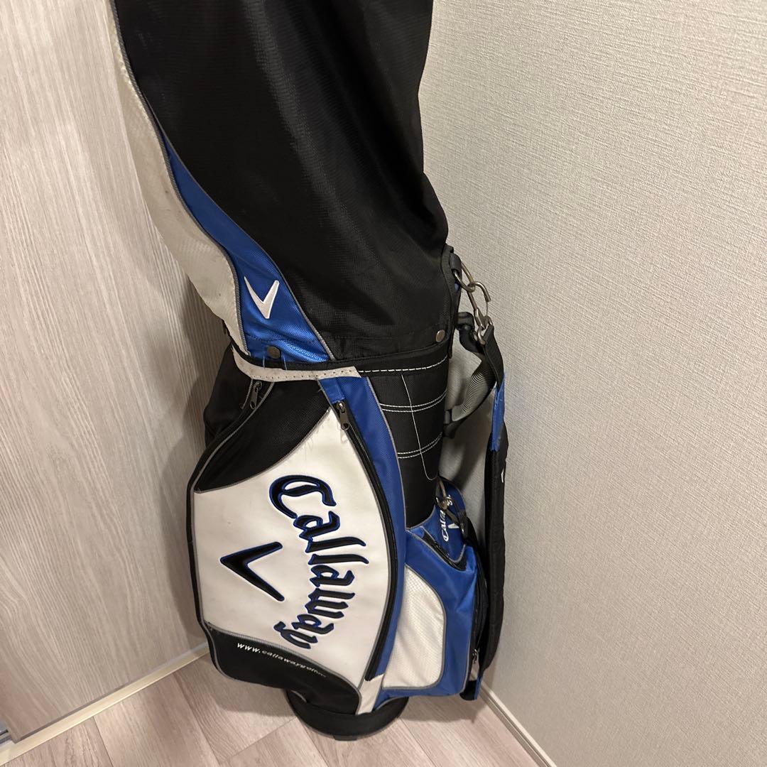 Callaway キャディバッグ 黒/青/白
