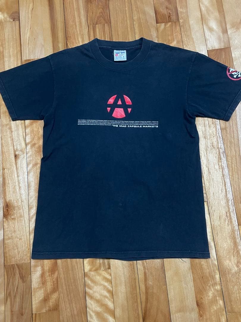 THE MAD CAPSULE MARKETS Tシャツ Mサイズ 黒 バンドT