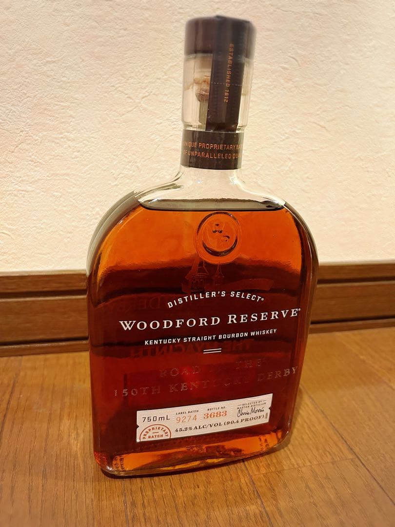 Woodford Reserve バーボンウイスキー 750ml