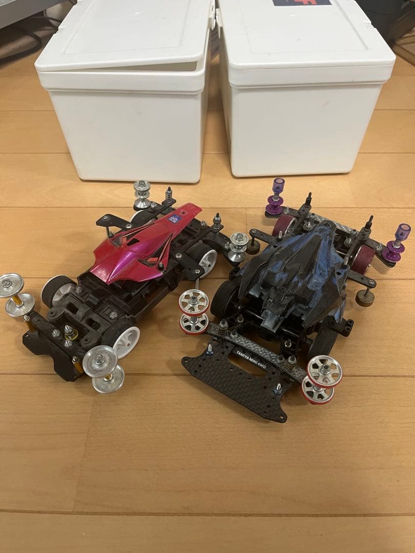 ミニ四駆　MAフレキ・MSフレキ二台セット