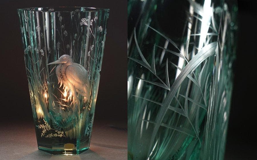 モーゼル MOSER クリスタルガラス  L.バルツァールデザイン