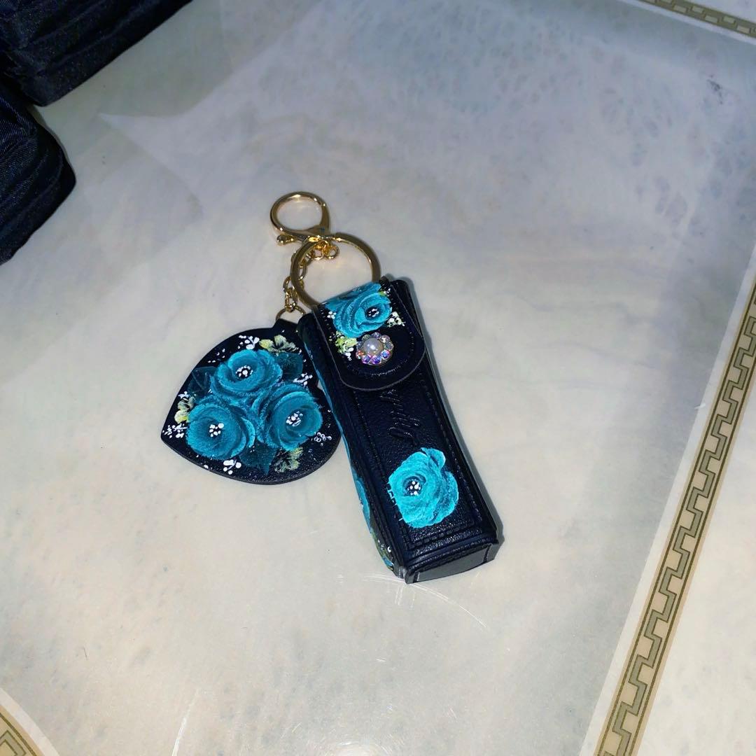 確認画面　薔薇　手描き　トールペイント