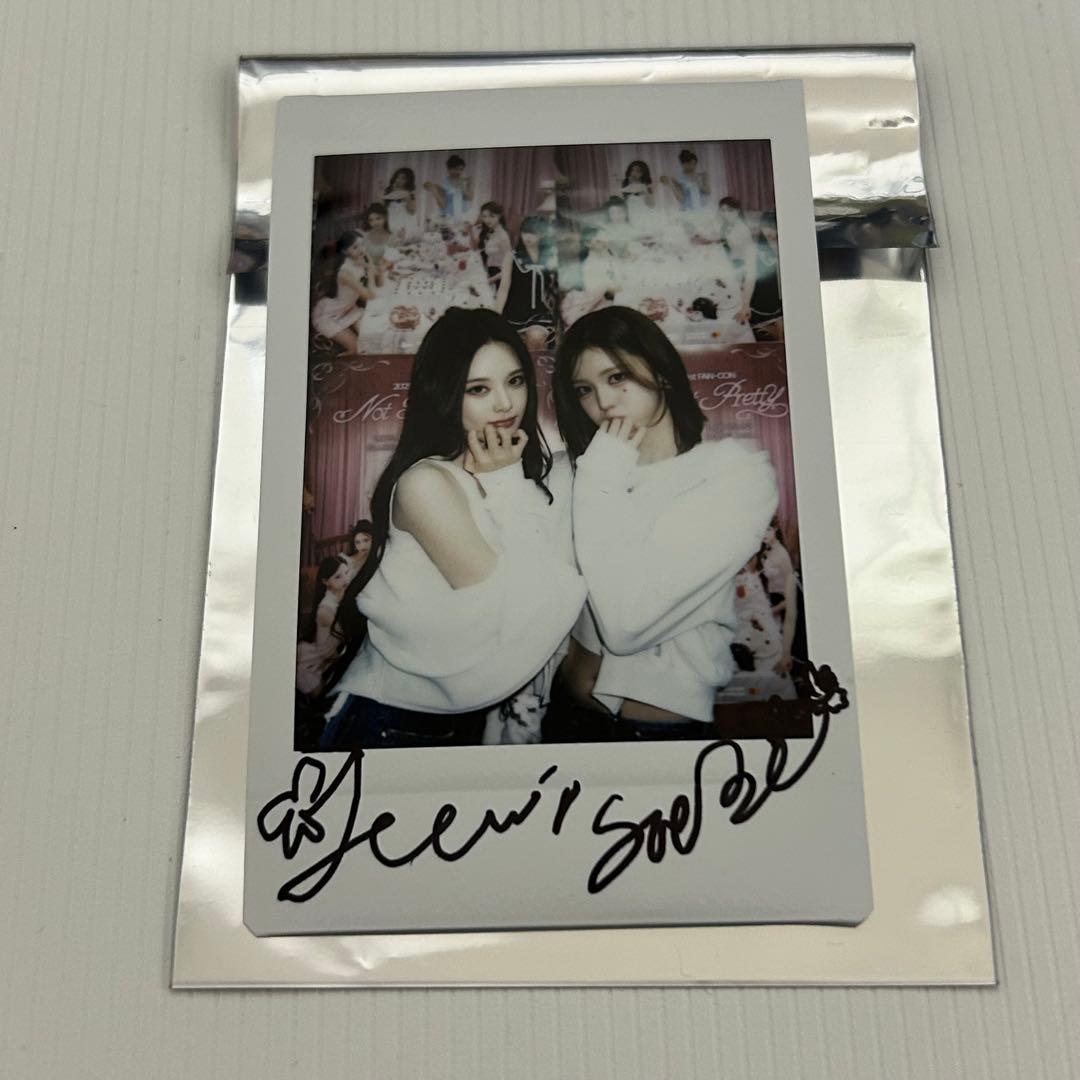 IZNA ファンミ 会場限定 FC W会員 直筆 チェキ セビ ジミン ユニット