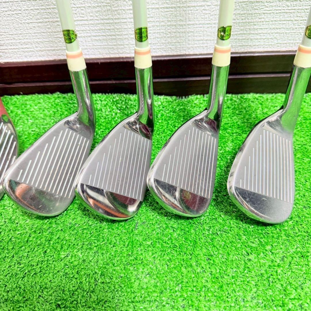 くりーむレディース ゴルフクラブ8本セット ピンク GOLDEN BEAR