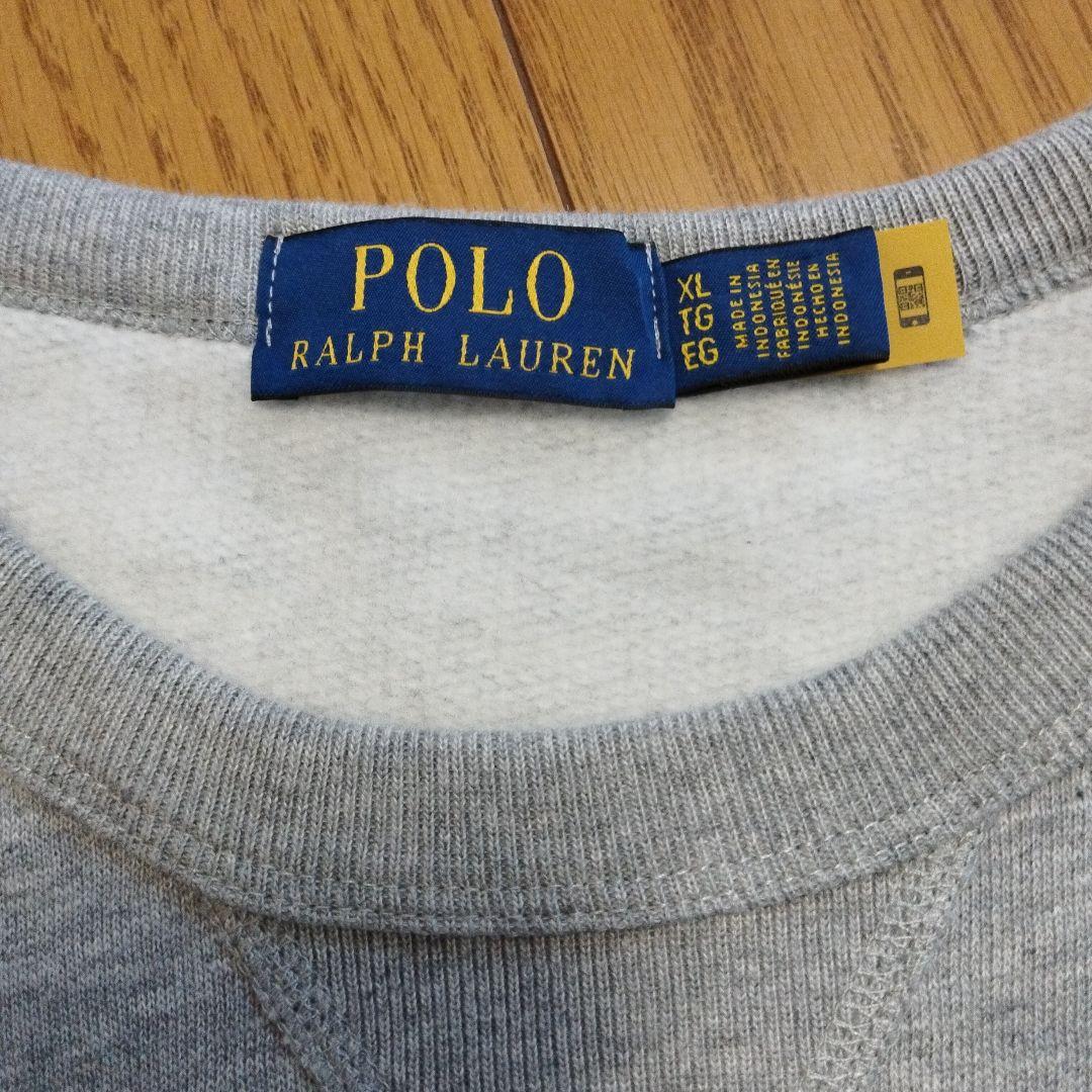 【未使用】ポロラルフローレン　トレーナー　裏起毛　XL