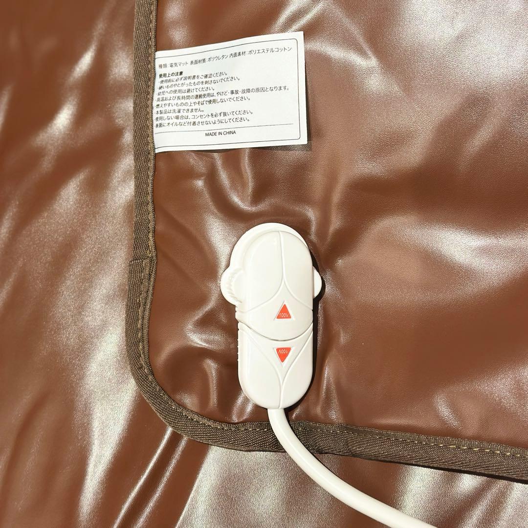 タイマー機能付きヒートマット