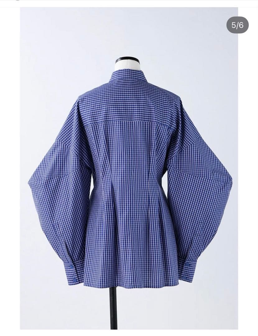 ナゴンスタンス　volumesleevesshapeshirt