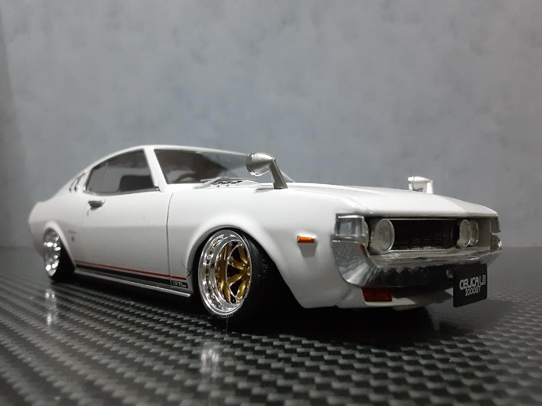 Hachette 1/24トヨタ セリカ LB カスタム改 ローダウン