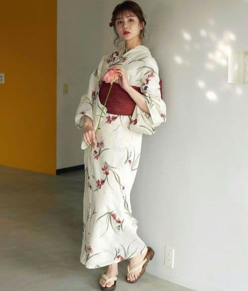 【正規品！新品未使用】Dita 水草と金魚あそび 浴衣5点セット