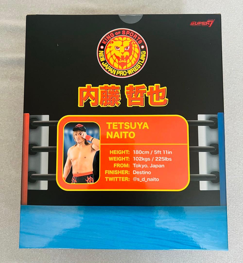 【激レア新品】アメリカSuper7製 内藤哲也アクションフィギュア