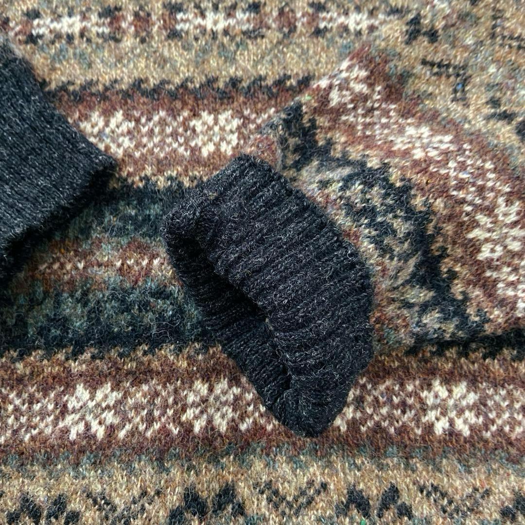 90s L.L.BEAN フェアアイル ウール セーター スコットランド製