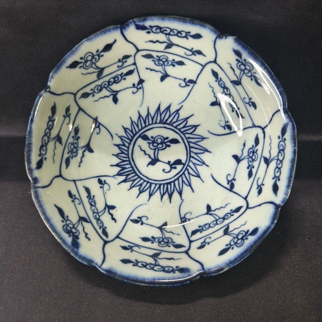 中国骨董 青花磁茶碗 染付 明清磁器 古玩 アンティーク 古美術 蒐集家放出美品