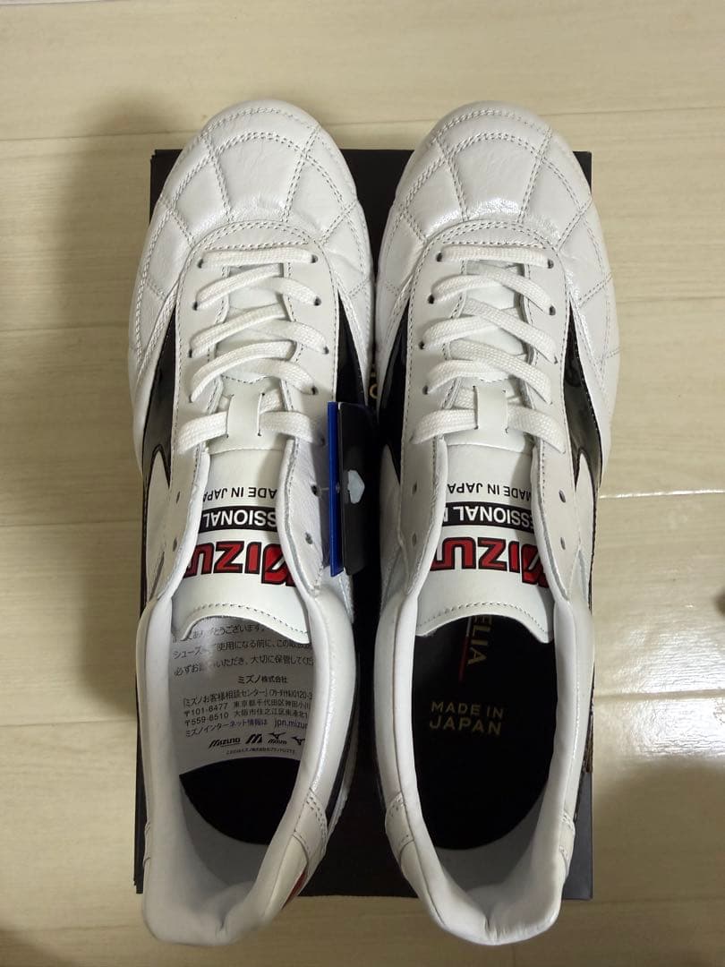 ミズノ　モレリア2JAPAN クロスステッチ26.5