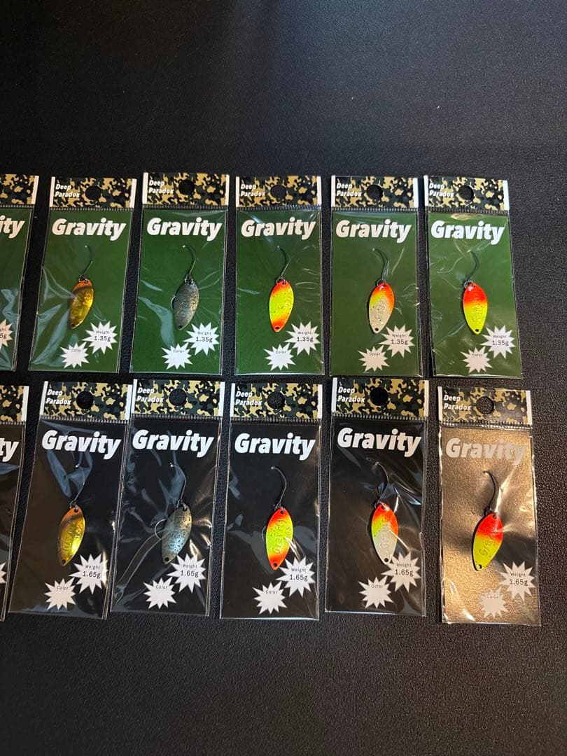 ディープパラドックス グラビティー1.65g & 1.35g オオツカオリカラ