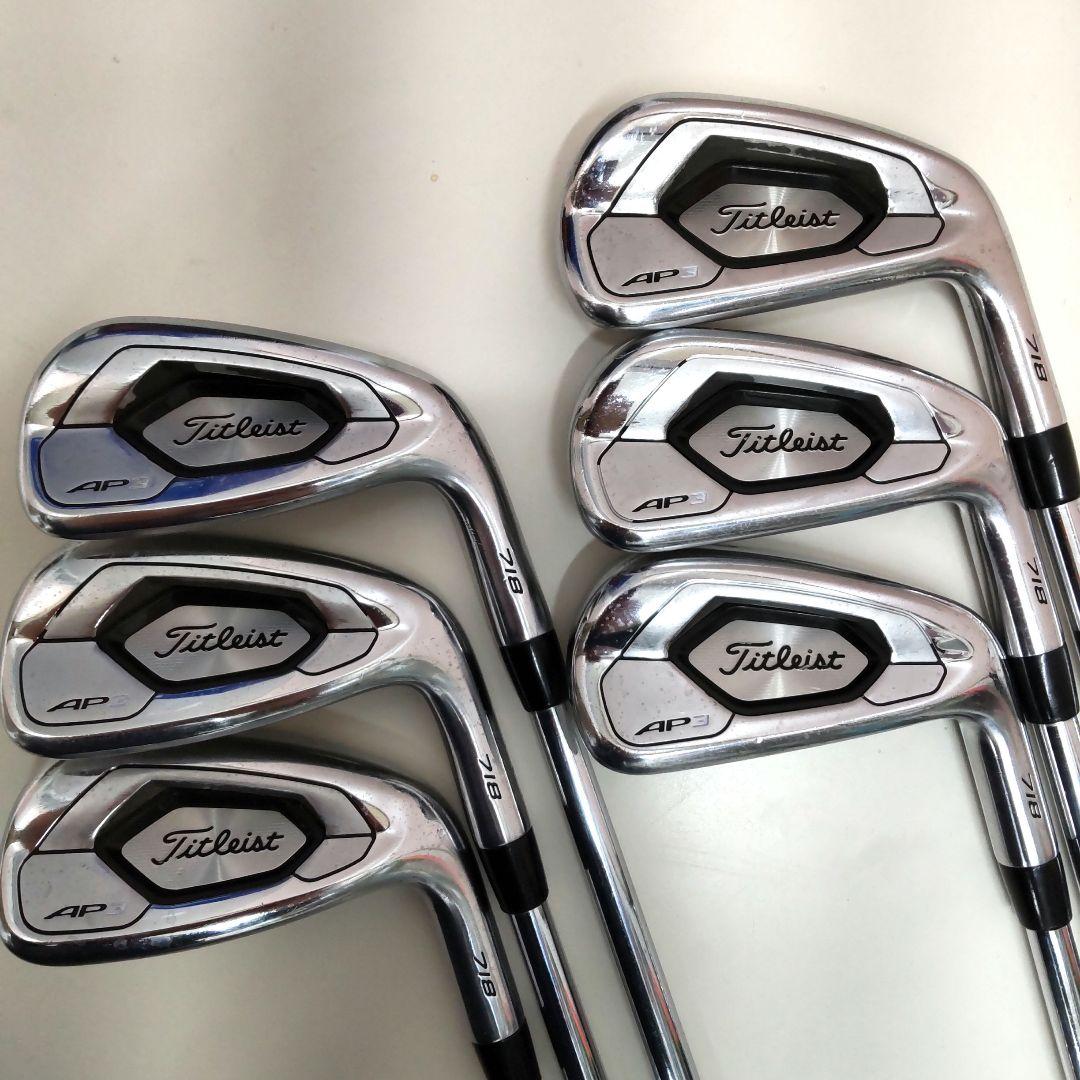 中古人気品！タイトリスト AP3 718 アイアン 6本 モーダス105S