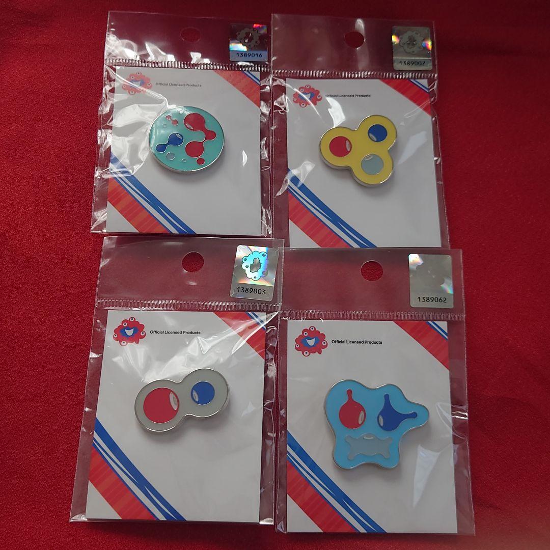 大阪万博　初版　会場限定　ピンバッジ　コミャク　4種4個　新品未開封品