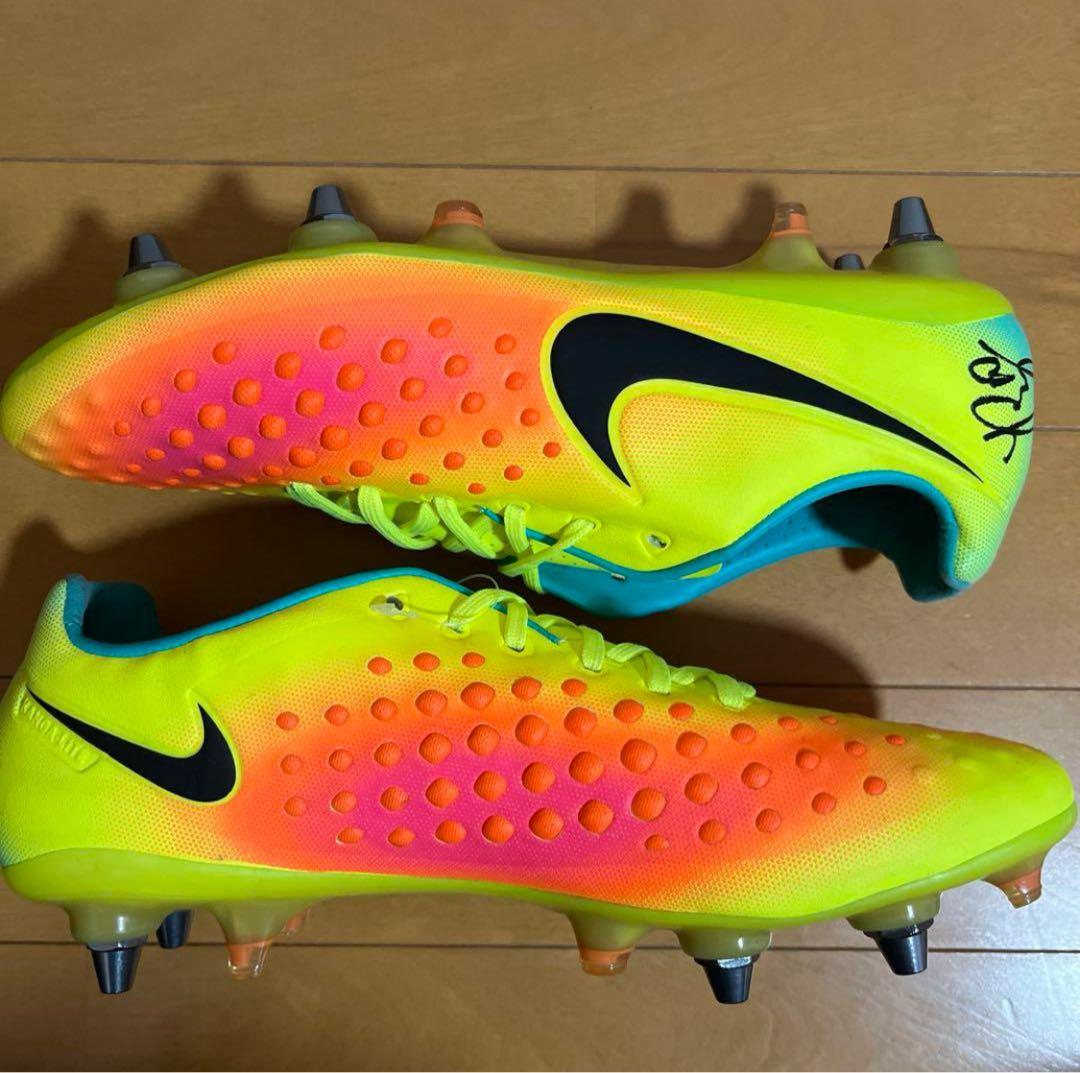 シューズ Magista Opus II SG-Pro Yellow Orange