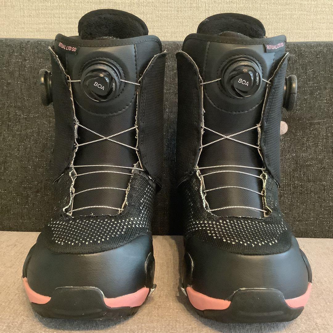 027BURTON RITUAL STEP ON 24.0cmスノーボードブーツ