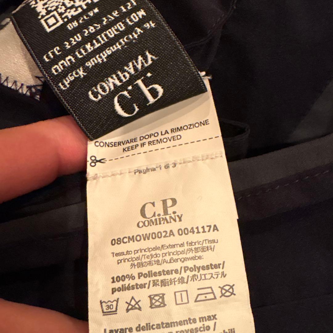 C.P. COMPANY PRO-TEK コート ネイビー Lサイズ レンズ