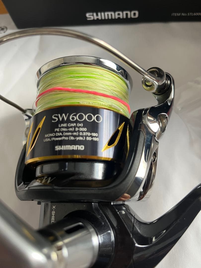 シマノ　13ステラSW6000HG 美品　　田中
