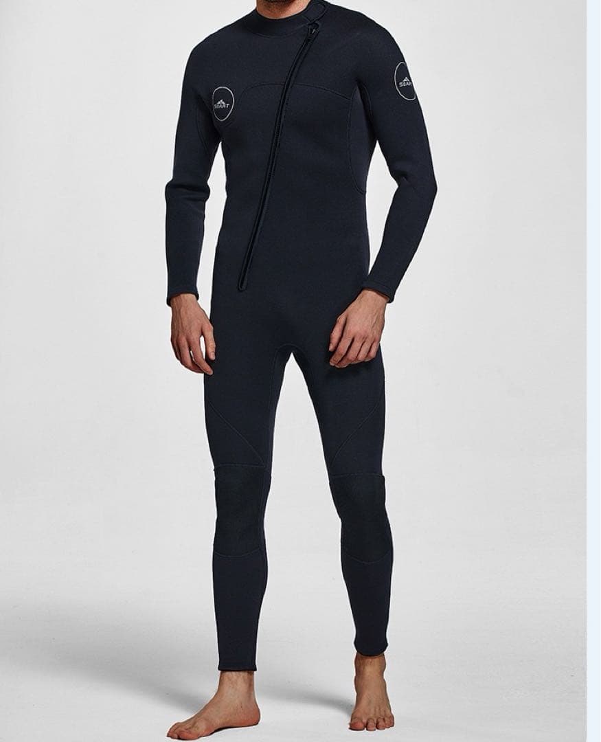 ウェットスーツ 潜水服 3MM メンズ 保温 防寒 フルスーツ 水着 長袖