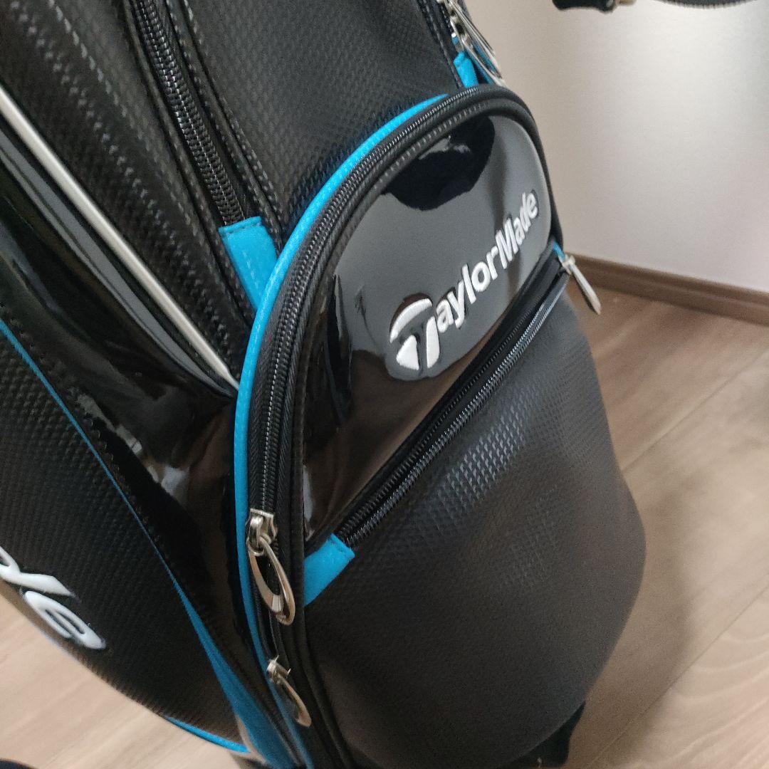 TaylorMade　メンズキャディバッグ　青/黒　美品