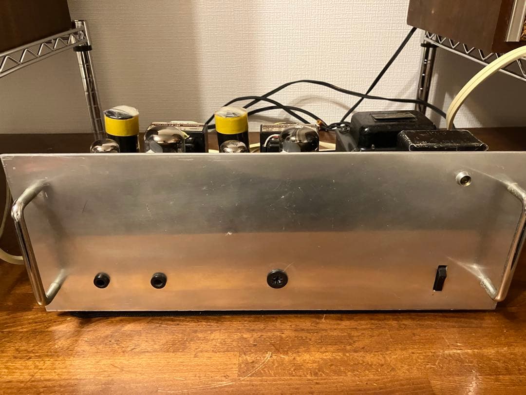 6CA10 シングルアンプ 真空管アンプ 音でますが念のためジャンク扱い