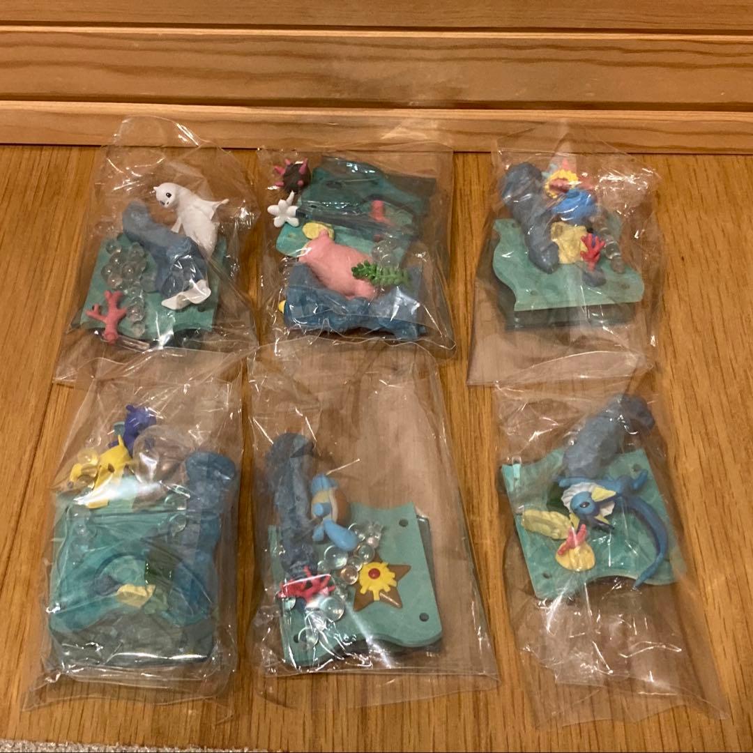 全6種セット 「あつめて ひろがる!ポケモンワールド きらめきの海」