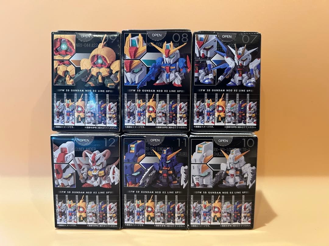 FW SD GUNDAM NEO 02 フィギュア　コンプ6点　Complete