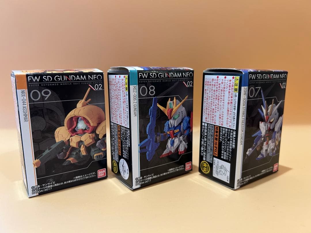 FW SD GUNDAM NEO 02 フィギュア　コンプ6点　Complete