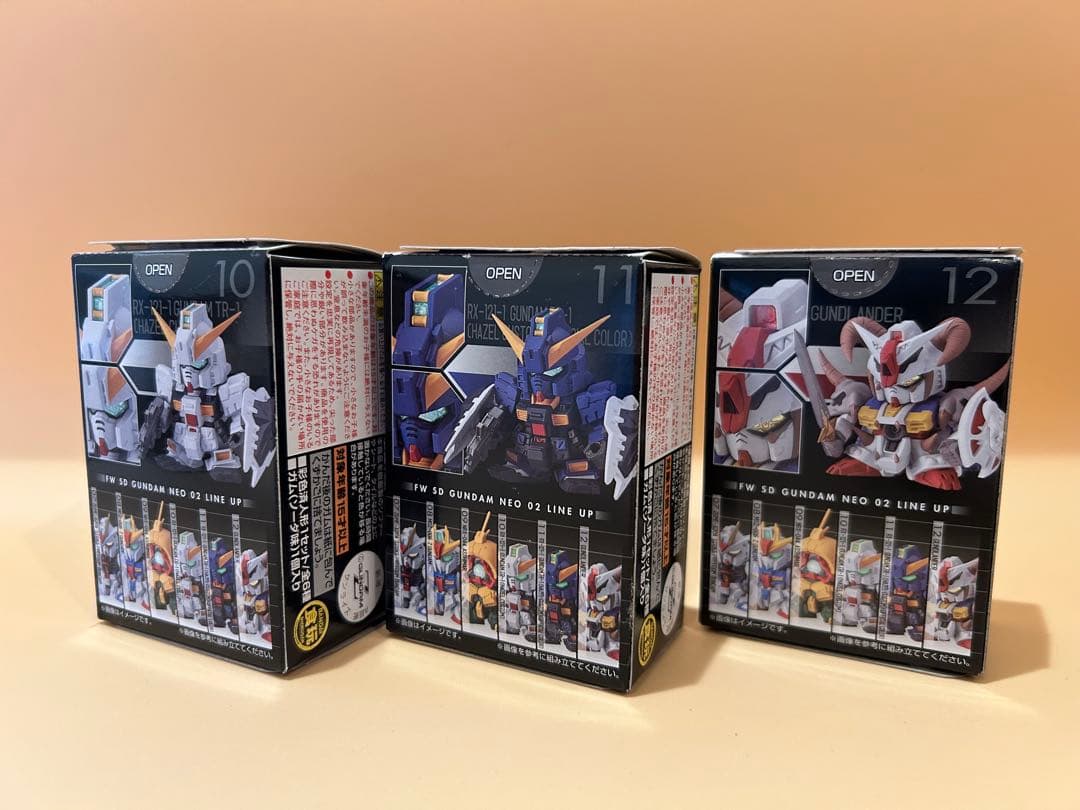 FW SD GUNDAM NEO 02 フィギュア　コンプ6点　Complete