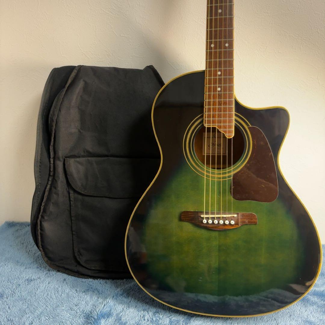 S.Yairi YE-40/BB エレアコ グリーンバースト