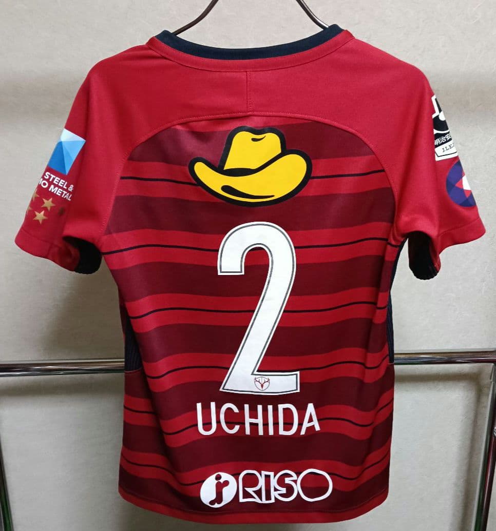 【レジェンド内田篤人ユニフォーム｜2018 鹿島アントラーズ ジュニアXS】